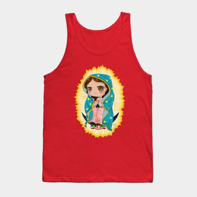 Our Lady Of Guadalupe - Chibi Tank Top by Megasha